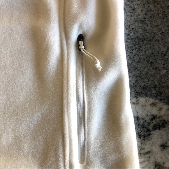 Winter white Womens Columbia fleece jacket - Picture 2 of 8